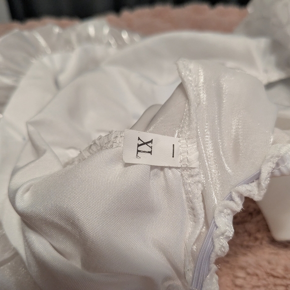 2/$10 🐾 New Size XL Dog Dress - adorable White and Blue Bow Dog Dress - Cat🐾 - Picture 14 of 15